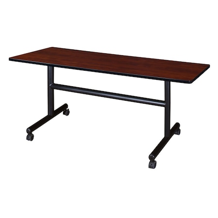 Kobe Rectangle FlipTop Table, 60" W, 29" H, Laminate Top, Cherry MKFT6030CH